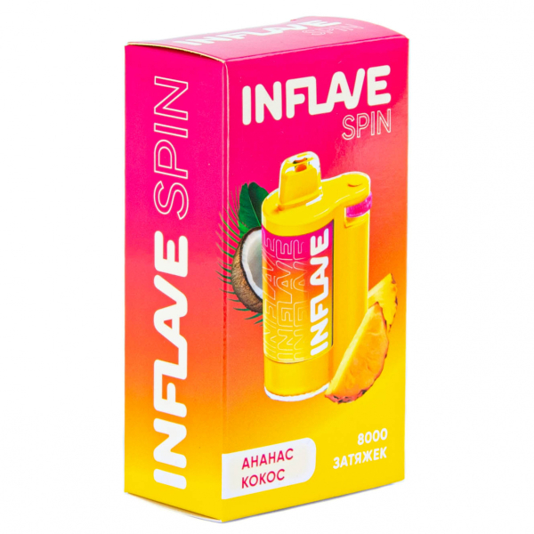 INFLAVE SPIN Ананас кокос (8000 затяжек) в Калининграде