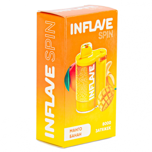 INFLAVE SPIN Манго банан (8000 затяжек) в Калининграде