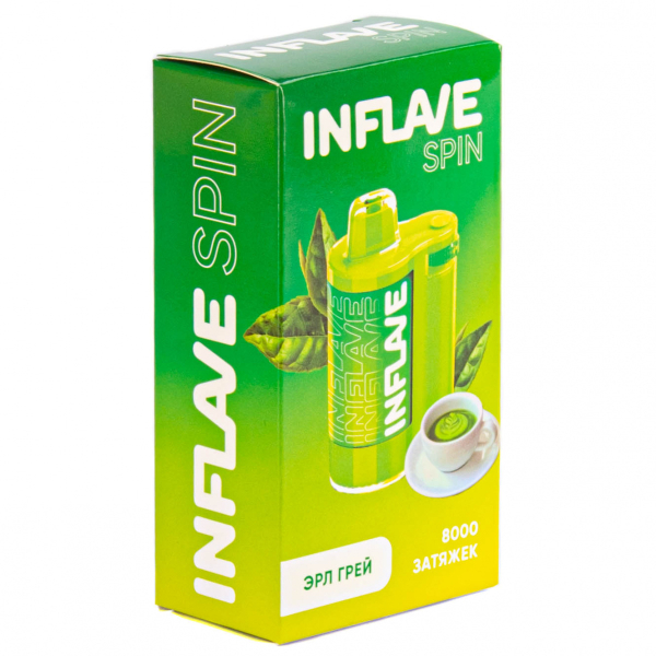 INFLAVE SPIN Эрл Грей (8000 затяжек) в Калининграде