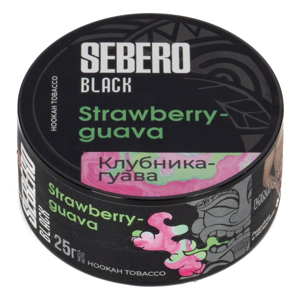 Табак Sebero Black Strawberry Guava  25 грамм в Калининграде