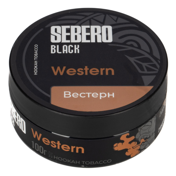 Табак Sebero Black Western  100 грамм в Калининграде