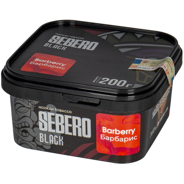 Табак Sebero Black Barberry  200 грамм в Калининграде