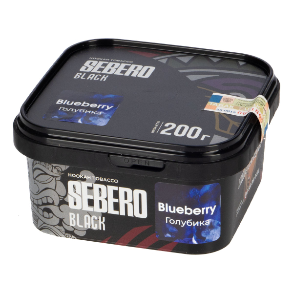Табак Sebero Black Blueberry  200 грамм в Калининграде