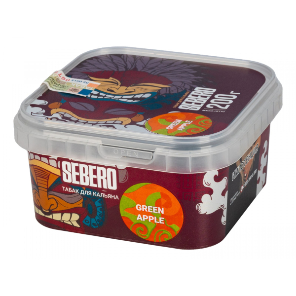 Табак Sebero Green apple  200 грамм в Калининграде