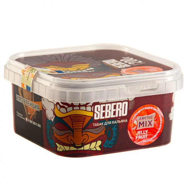 Табак Sebero Arctic Mix Jelly fruit  200 грамм в Калининграде