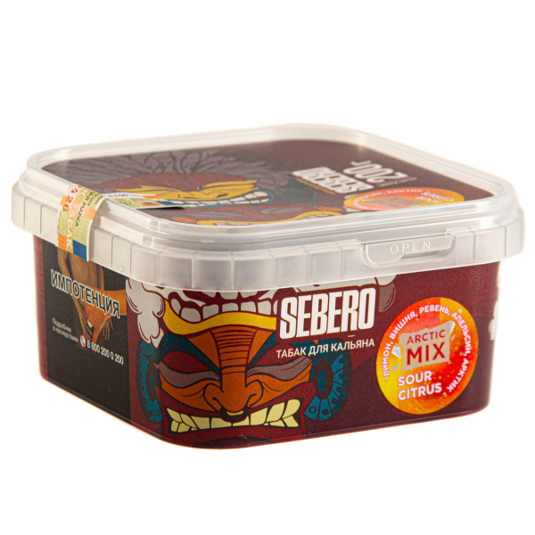 Табак Sebero Arctic Mix Sour citrus  200 грамм в Калининграде