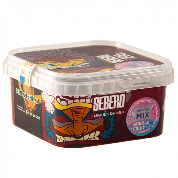 Табак Sebero Arctic Mix Bubble fruit  200 грамм в Калининграде