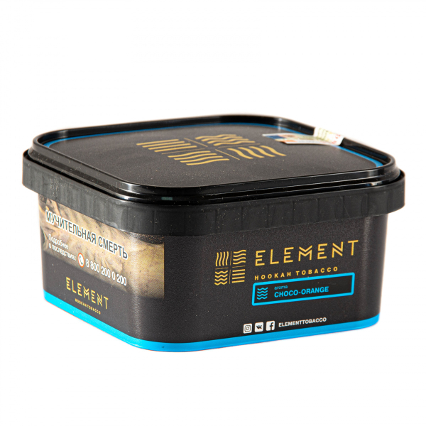 Табак Element ВОДА Choco-orange  200 грамм в Калининграде