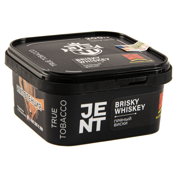 Табак JENT Brisky Whiskey (Пряный виски)  200 грамм в Калининграде