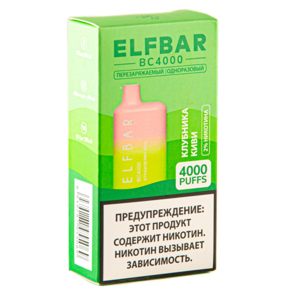 ELF BAR Strawberry Kiwi (4000 затяжек) 20 мг в Калининграде