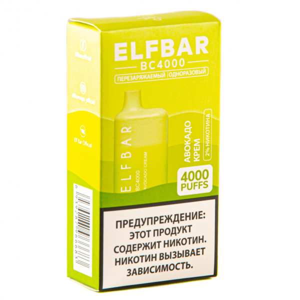 ELF BAR Avocado Cream (4000 затяжек) 20 мг в Калининграде