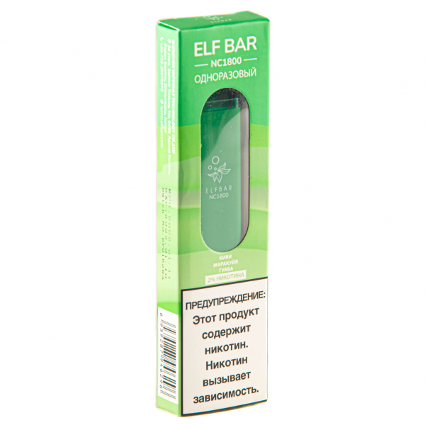 ELF BAR NC Kiwi Passionfruit Guava (1800 затяжек) 20 мг в Калининграде