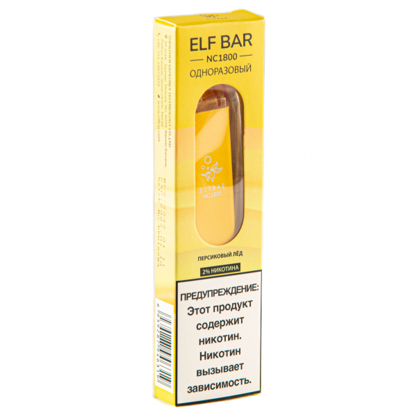 ELF BAR NC Peach Ice (1800 затяжек) 20 мг в Калининграде
