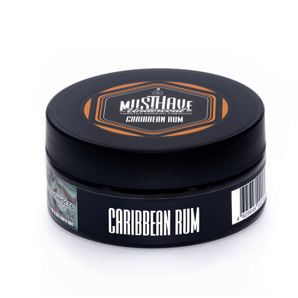Табак MUST HAVE CARIBBEAN RUM  125 грамм в Калининграде