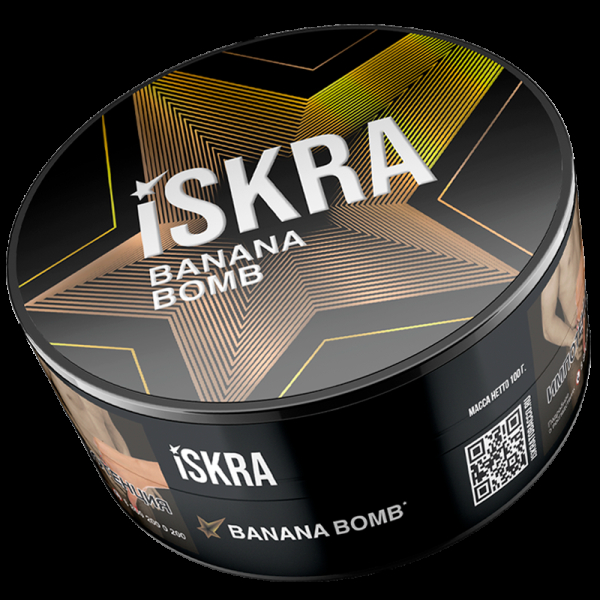 Табак ISKRA Вanana Bomb  100 грамм в Калининграде