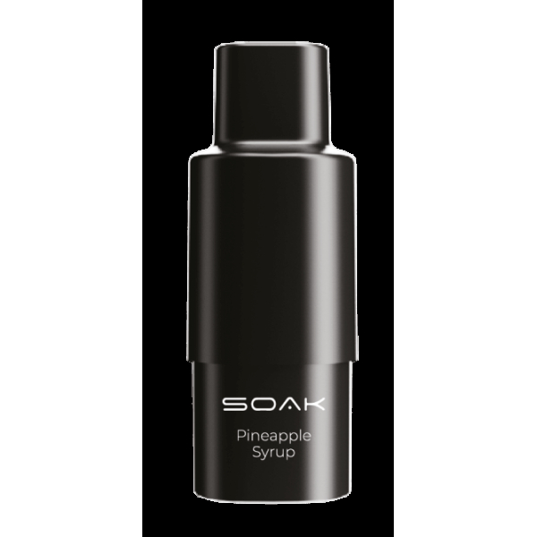Картридж SOAK Q Ананасовый сироп (1500 затяжек) в Калининграде