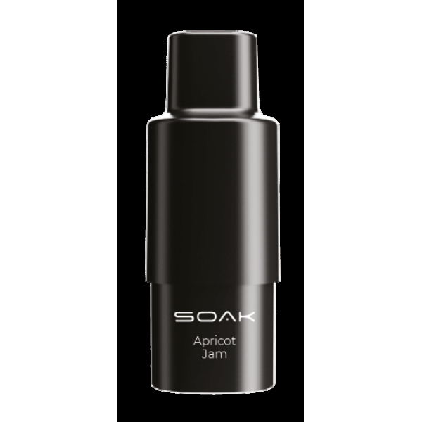 Картридж SOAK Q Абрикосовый джем (1500 затяжек) в Калининграде