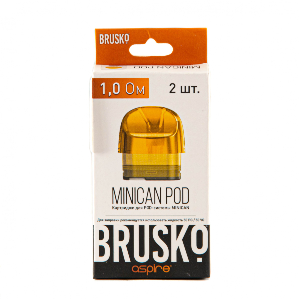 Картридж Brusko Minican жёлтый (2шт.) 1,0 в Калининграде