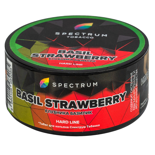 Табак Spectrum Hard Basil Strawberry  25 грамм в Калининграде
