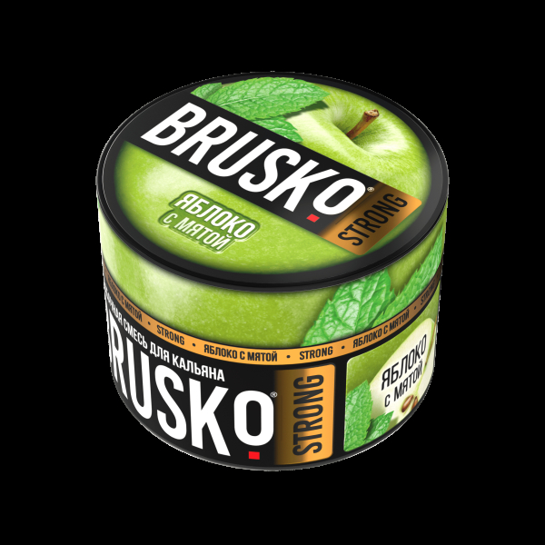 Смесь Brusko Strong яблоко с мятой  50 гр в Калининграде
