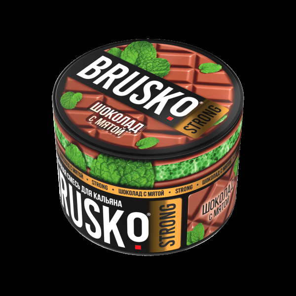 Смесь Brusko Strong шоколад с мятой  50 гр в Калининграде