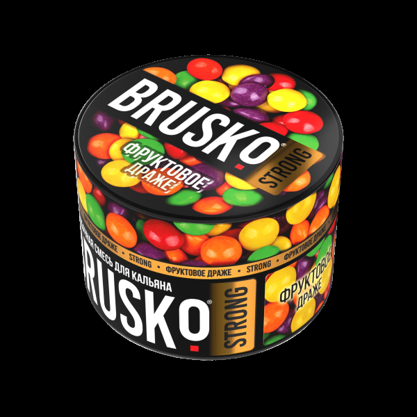 Смесь Brusko Strong фруктовое драже  50 гр в Калининграде