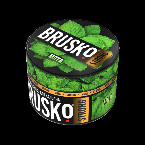 Смесь Brusko Strong мята  50 гр в Калининграде