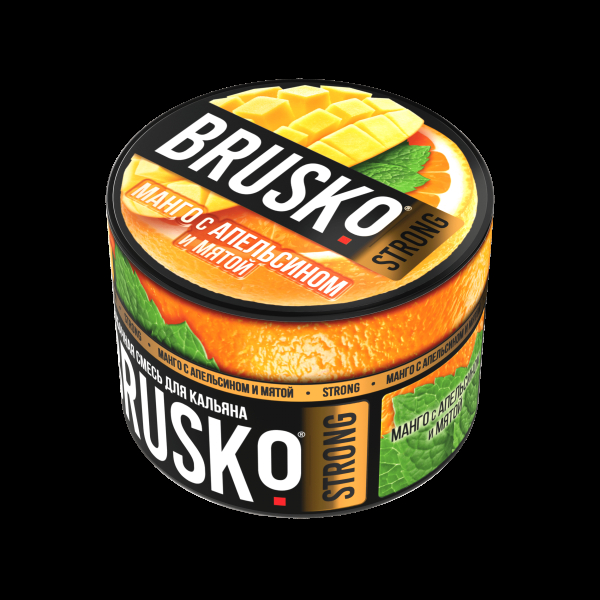 Смесь Brusko Strong манго с апельсином и мятой  50 гр в Калининграде