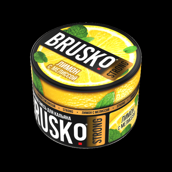 Смесь Brusko Strong лимон с мелиссой  50 гр в Калининграде