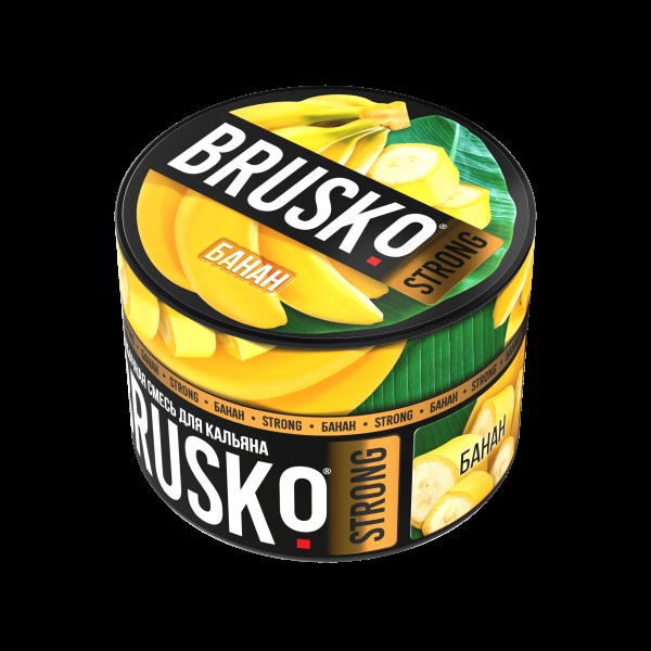 Смесь Brusko Strong банан  50 гр в Калининграде