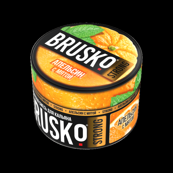 Смесь Brusko Strong апельсин с мятой  50 гр в Калининграде