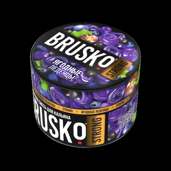 Смесь Brusko Strong ягодные леденцы  50 гр в Калининграде