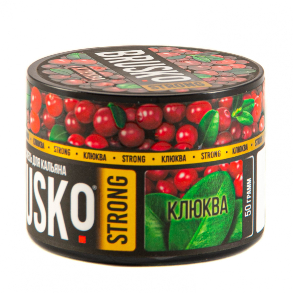 Смесь Brusko Strong клюква  50 гр в Калининграде