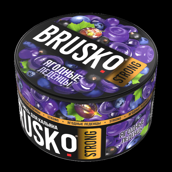 Смесь Brusko Strong ягодные леденцы  250 гр в Калининграде