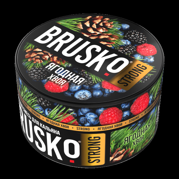 Смесь Brusko Strong ягодная хвоя  250 гр в Калининграде