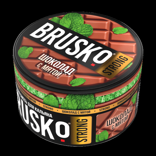 Смесь Brusko Strong шоколад с мятой  250 гр в Калининграде