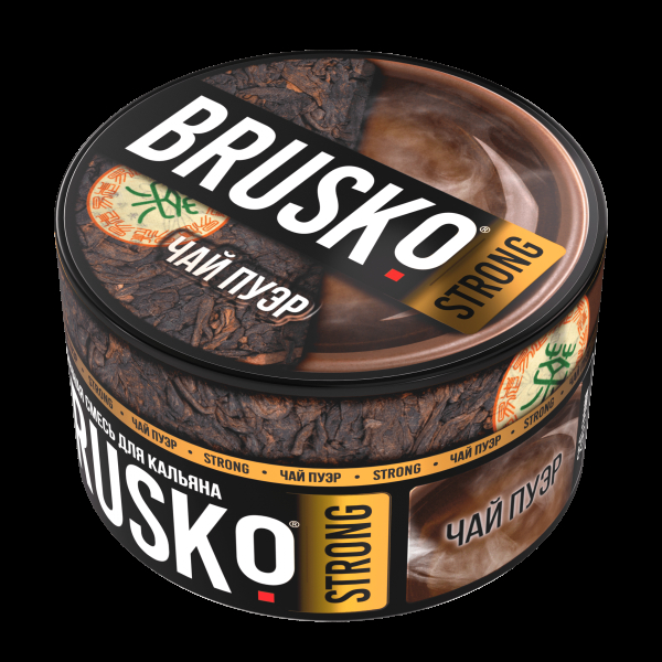 Смесь Brusko Strong чай пуэр  250 гр в Калининграде