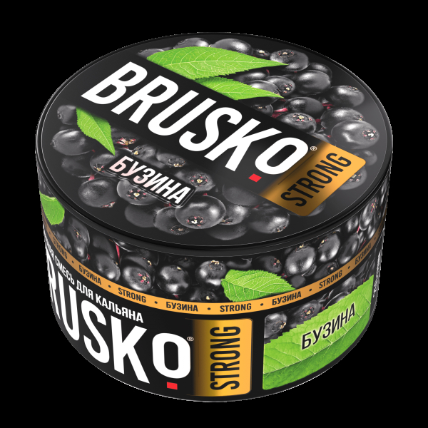 Смесь Brusko Strong бузина  250 гр в Калининграде