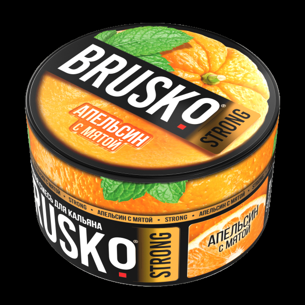 Смесь Brusko Strong апельсин с мятой  250 гр в Калининграде
