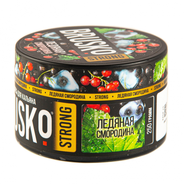 Смесь Brusko Strong ледяная смородина  250 гр в Калининграде