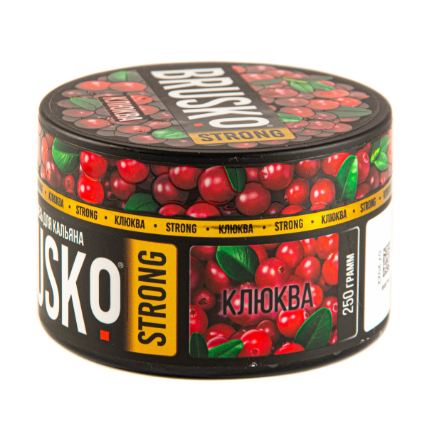 Смесь Brusko Strong клюква  250 гр в Калининграде