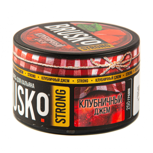Смесь Brusko Strong клубничный джем  250 гр в Калининграде