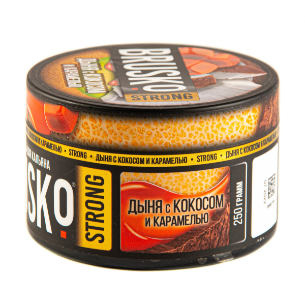 Смесь Brusko Strong дыня с кокосом и карамелью  250 гр в Калининграде