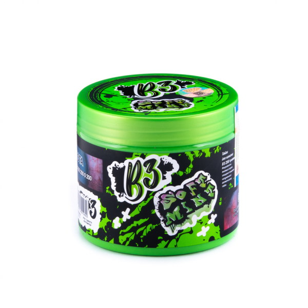 Табак B3 Soft Mint  250 грамм в Калининграде