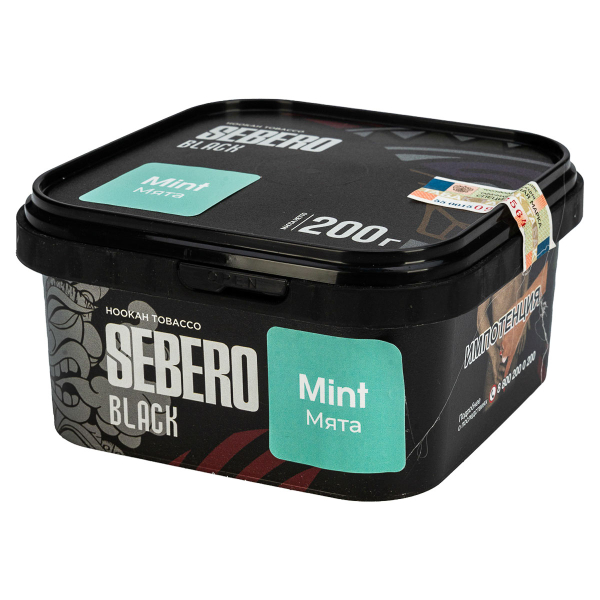 Табак Sebero Black Mint  200 грамм в Калининграде