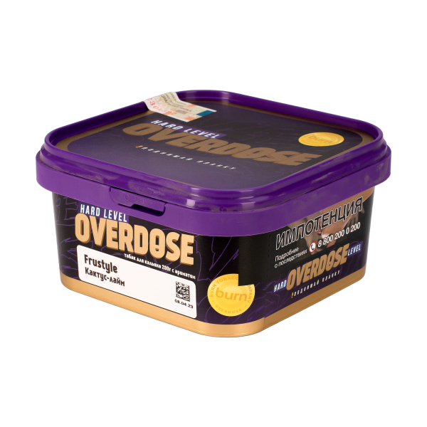 Табак Overdose Frustyle  200 грамм в Калининграде