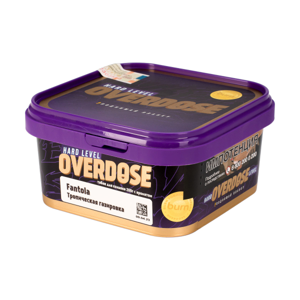 Табак Overdose Fantola  200 грамм в Калининграде