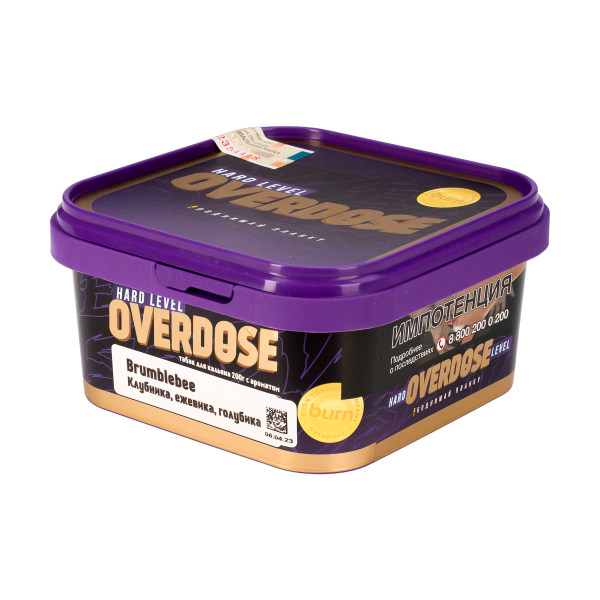 Табак Overdose Brumblebee  200 грамм в Калининграде