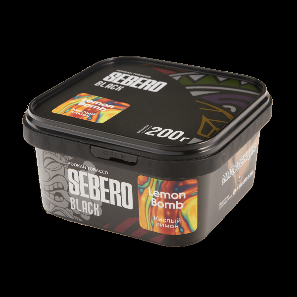 Табак Sebero Black Lemon Bomb  200 грамм в Калининграде