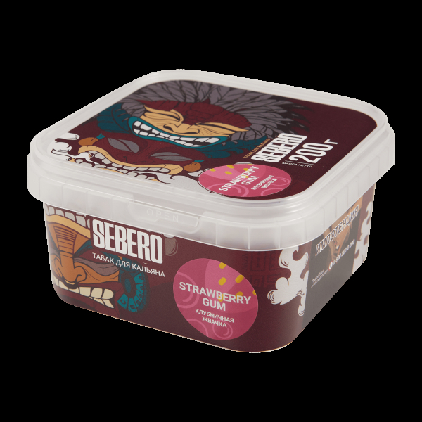 Табак Sebero Strawberry gum  200 грамм в Калининграде